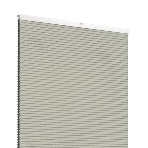 Vapor Gray | Ella Wabe Plissee | grau