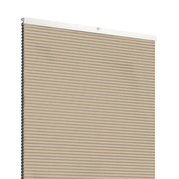 Light Taupe | Ella Wabe Plissee | sand