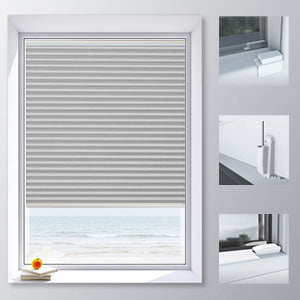 Vapor Gray | Ella Wabe Plissé | grijs