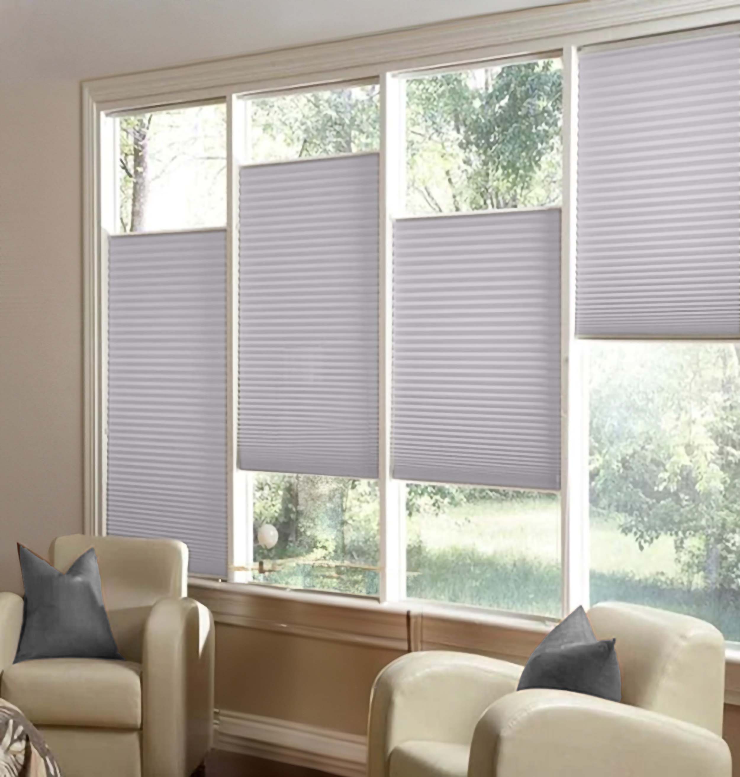 Light Berry | Ella Wabe Plissee | helllila