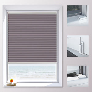 Pale Purple | Ella Wabe Plissee | lila | verdunkelnd