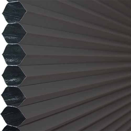 Moon Grey | Ella Wabe Plissee | grau | verdunkelnd