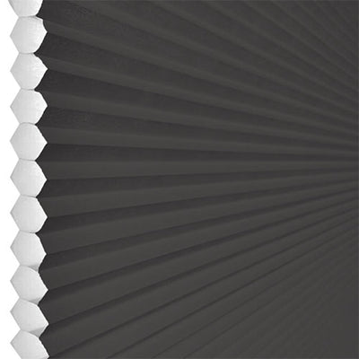 Moon Grey | Ella Wabe Plissee | grau