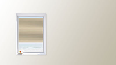 Sun Light | Ella Wabe Plissee | creme