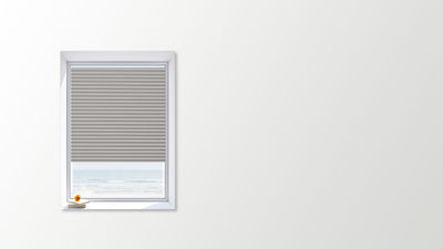 Desert Taupe | Ella Wabe Plissee | taupe | verdunkelnd