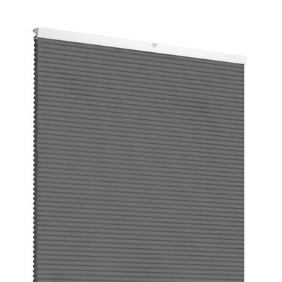 Moon Grey | Ella Wabe Plissee | grau | verdunkelnd