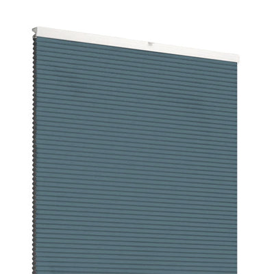 Blue Ice | Ella Wabe Plissee | hellblau | verdunkelnd