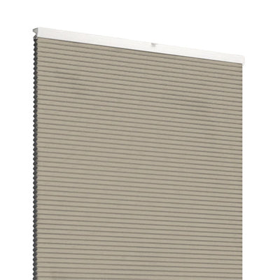 Desert Taupe | Ella Wabe Plissee | taupe | verdunkelnd