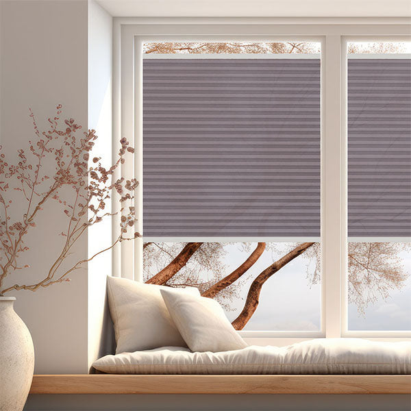 Pale Purple | Ella Wabe Plissee | lila