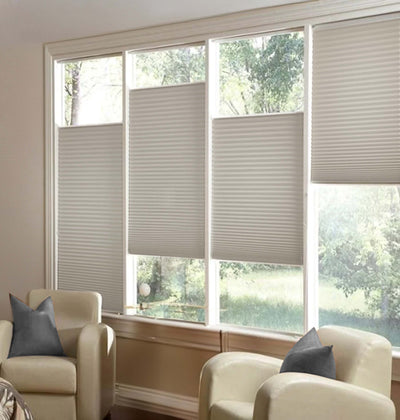 Desert Taupe | Ella Wabe Plissee | taupe